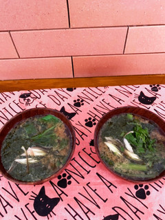 アカモクとつる紫のネバネバお味噌汁-レシピのメイン写真
