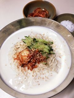 韓国夏ご飯。濃厚豆乳麺「コングクス」-レシピのメイン写真