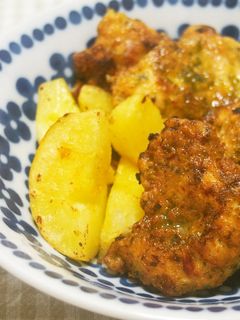 あおさ香る!胸肉の唐揚げ♪-レシピのメイン写真