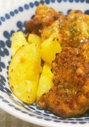 あおさ香る！胸肉の唐揚げ♪-レシピのメイン写真