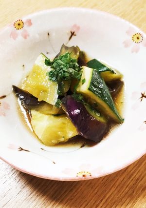 なすとズッキーニの煮浸し-レシピのメイン写真
