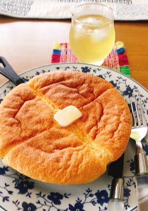 贅沢なパンケーキ-レシピのメイン写真