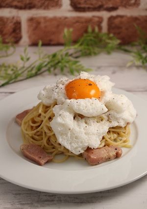簡単！冷製パスタ☆カルボナーラ-レシピのメイン写真