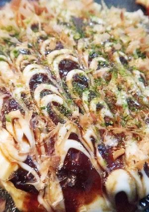 明太チーズでトロトロお好み焼き♪-レシピのメイン写真