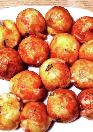 大阪人が作るたこ焼き4人分-レシピのメイン写真