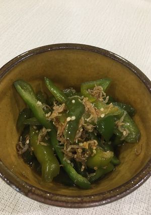 今が旬の万願寺甘とう-レシピのメイン写真