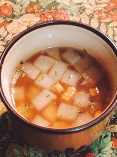 洋風大根スープ-レシピのメイン写真