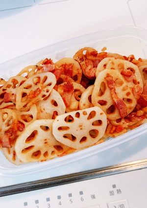 れんこんとベーコンの洋風きんぴら-レシピのメイン写真
