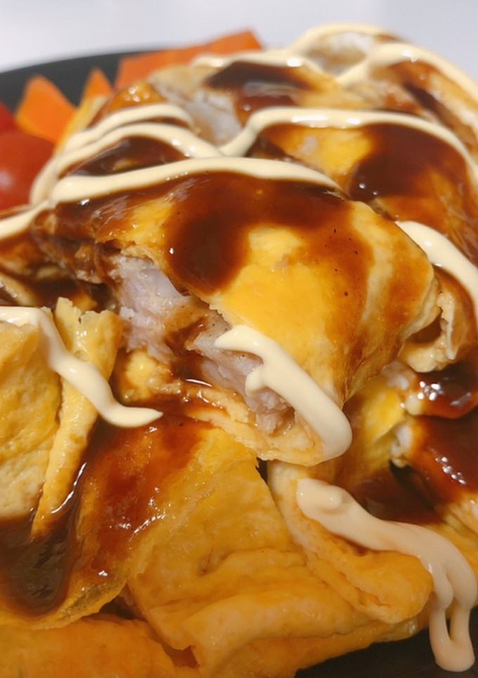 ずぼらとんぺい焼き-レシピのメイン写真