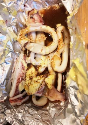 我が家のイカのホイル焼き-レシピのメイン写真
