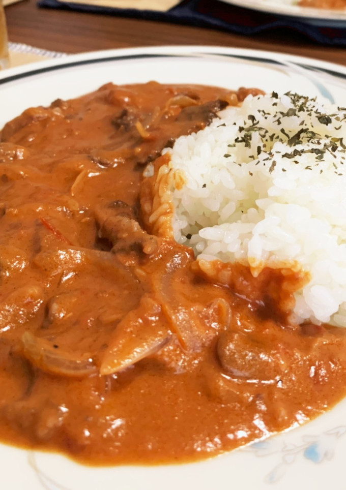簡単！ビーフストロガノフ-レシピのメイン写真