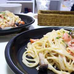 咲け！鮭のクリームパスタ-レシピのメイン写真