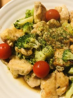 鶏肉&ブロッコリーのオイスターソース炒め-レシピのメイン写真