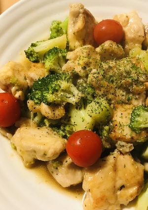 鶏肉＆ブロッコリーのオイスターソース炒め-レシピのメイン写真