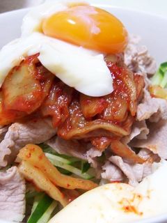 キムキム冷やしうどん-レシピのメイン写真