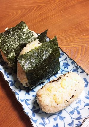 たぬきおにぎり-レシピのメイン写真