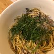 豚バラとナスの柚子胡椒パスタ