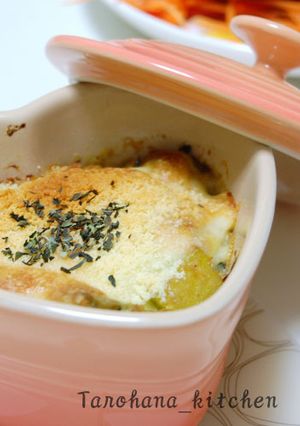 南瓜とツナのカレー風味グラタン-レシピのメイン写真