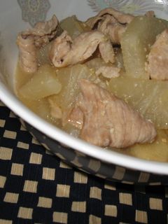 豚肉と大根の味噌煮-レシピのメイン写真
