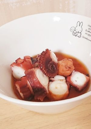 3歳の娘が大好き☆タコのやわらか煮-レシピのメイン写真