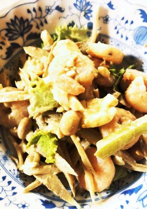 海老牛蒡サラダ-レシピのメイン写真