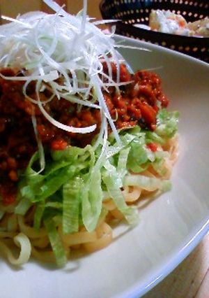 ジャージャー麺-レシピのメイン写真
