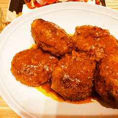 煮込みハンバーグ-レシピのメイン写真