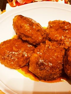 煮込みハンバーグ-レシピのメイン写真
