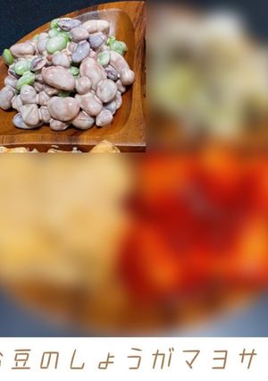 お豆のしょうがマヨサラダ-レシピのメイン写真