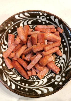 最強手巻きネタ☆スパム-レシピのメイン写真