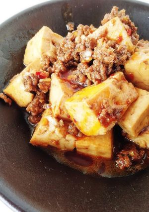 醤油とスィートチリソースの麻婆豆腐風-レシピのメイン写真