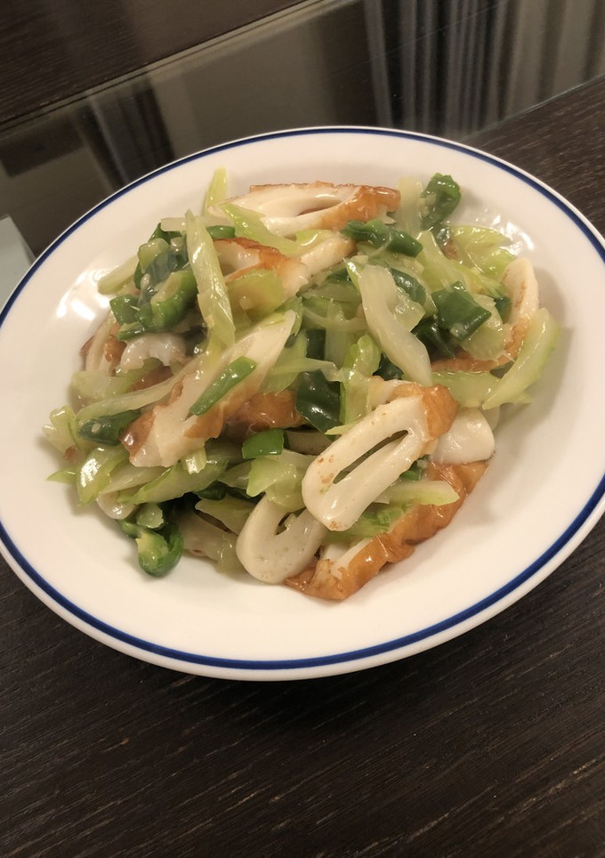 ちくわとセロリの中華炒め-レシピのメイン写真