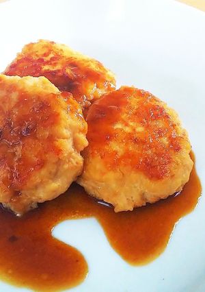 【龍愛】鶏つくねの照り焼き-レシピのメイン写真