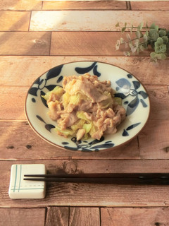 レンジ★豚肉とキャベツのマヨしょう油炒め-レシピのメイン写真