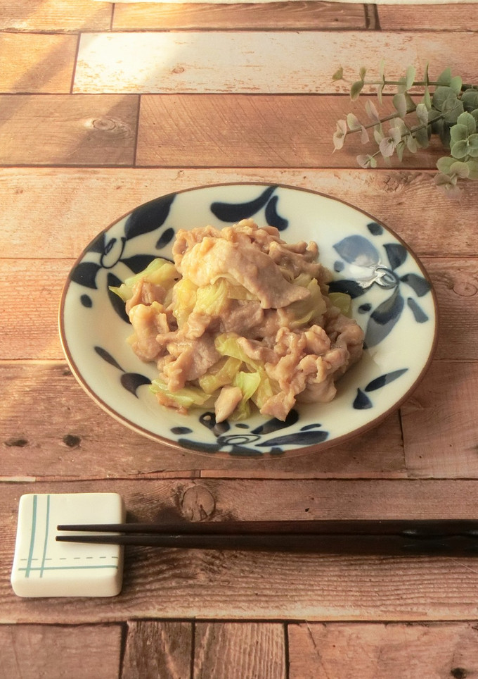 レンジ★豚肉とキャベツのマヨしょう油炒め-レシピのメイン写真