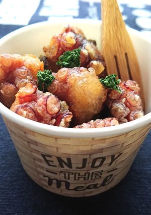 激旨超絶旨最高旨最強に美味なタコの唐揚げ-レシピのメイン写真