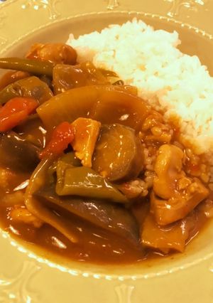 京野菜の夏カレー-レシピのメイン写真
