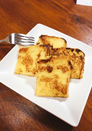 材料は４つ！美味しいフレンチトースト！-レシピのメイン写真