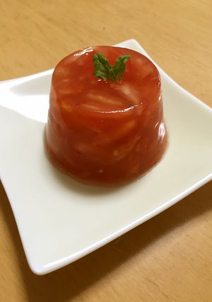 アメーラ®トマトのさわやかゼリー-レシピのメイン写真