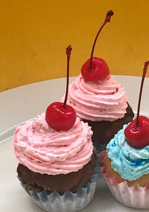 Vegan cup cakes-レシピのメイン写真
