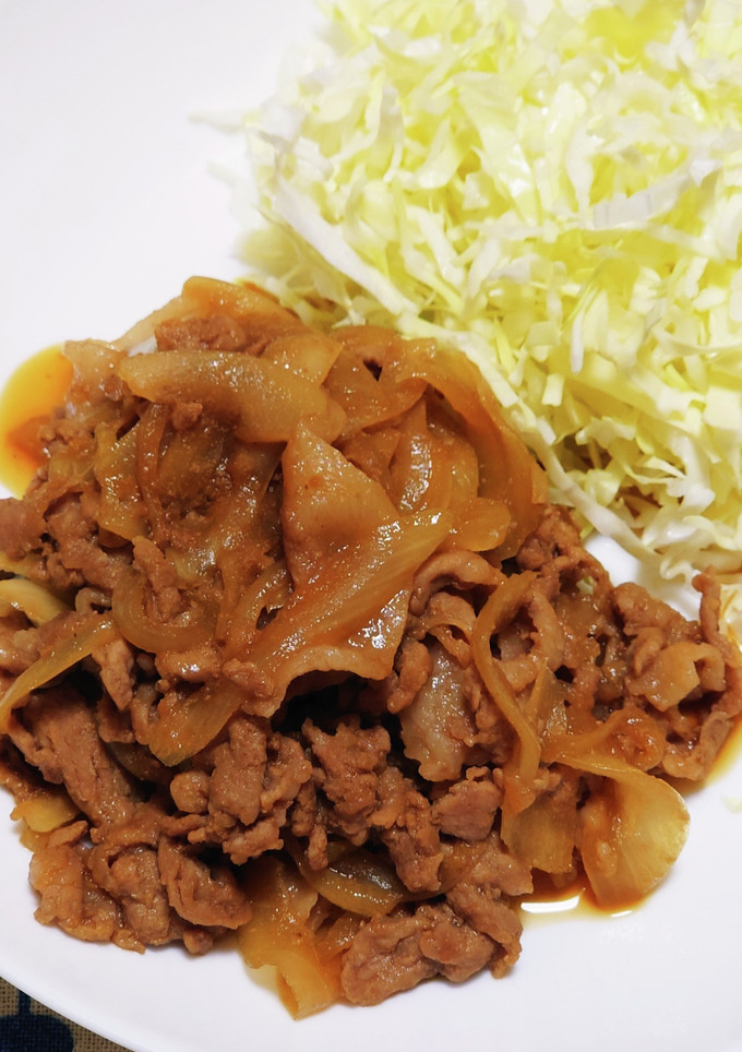豚肉の焼肉のたれ炒め　-レシピのメイン写真
