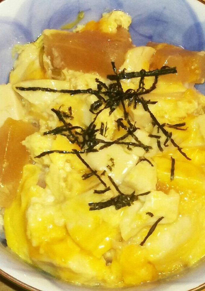あら煮三段活用│鰤あら煮→煮豆腐→卵とじ-レシピのメイン写真