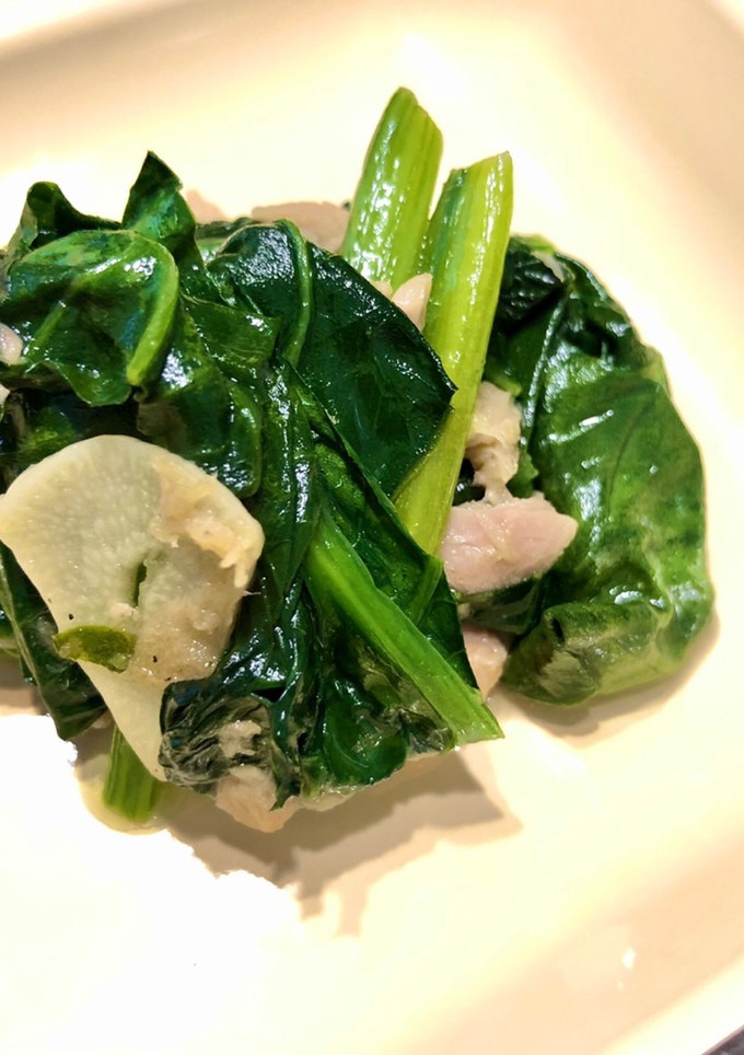 ほうれん草とツナの炒め物-レシピのメイン写真