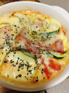 ズボラすぎ!夏野菜のチーズ焼き-レシピのメイン写真
