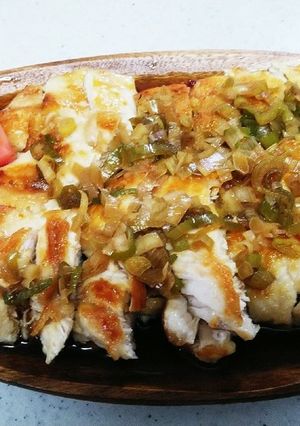 チキンソテーのネギだれソース!-レシピのメイン写真