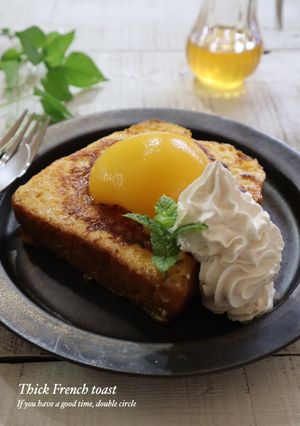 厚切りフレンチトースト-レシピのメイン写真
