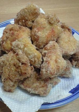 残ったカレーで鶏の唐揚げ♪-レシピのメイン写真