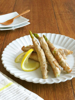 食欲UP☆アスパラの肉巻き旨塩レモン炒め-レシピのメイン写真