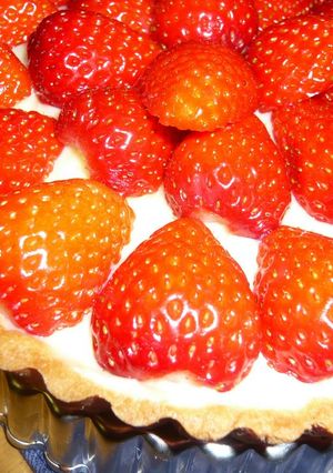 ホットケーキミックスｄｅいちごたると-レシピのメイン写真