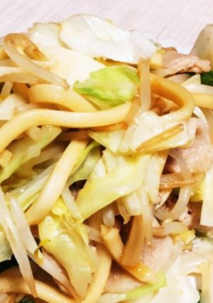 包丁不要！3ステップの焼うどん-レシピのメイン写真